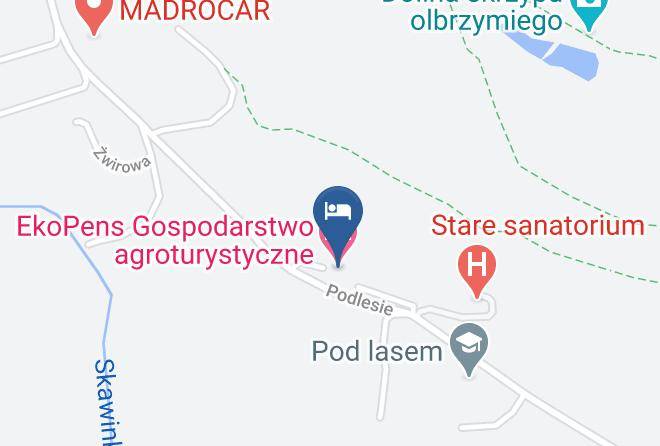 Krakowski - Ekopens Gospodarstwo Agroturystyczne Maps