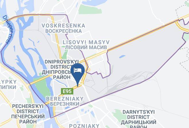 Kyiv - Ekos Otely Hk Kievgorstroy Maps