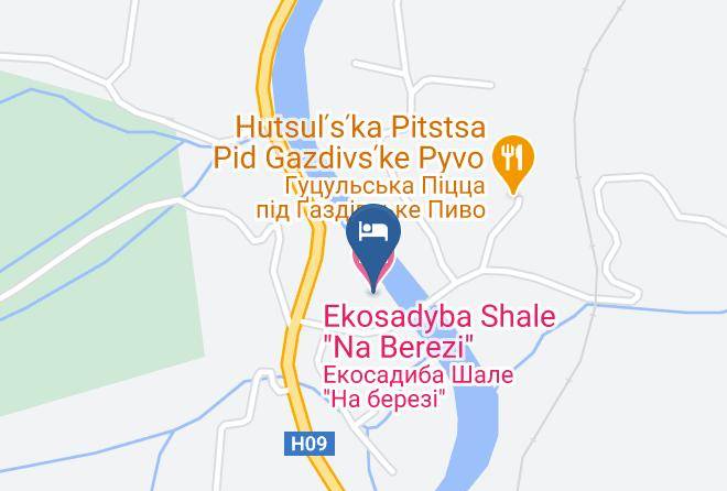 Rakhiv Raion - Ekosadyba Shale Na Berezi Maps