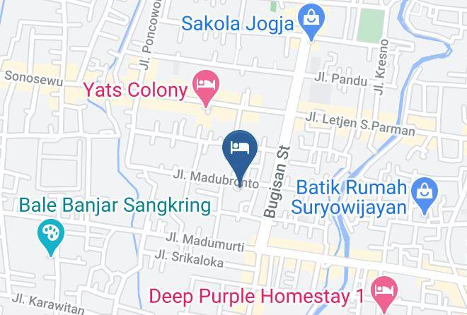 Kota Yogyakarta - Ekost Madubronto Maps