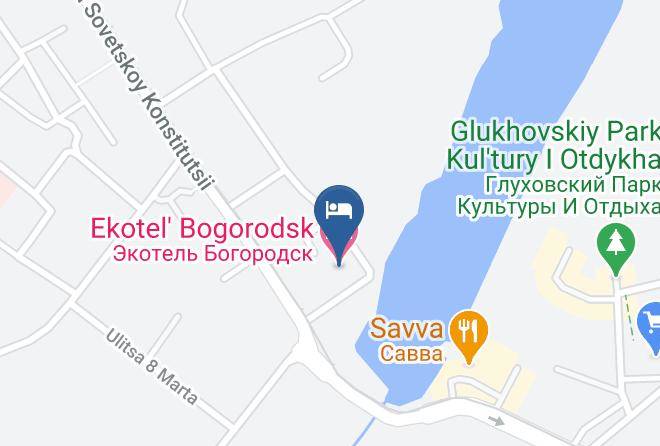 Bogorodskiy Gorodskoy Okrug - Ekotel' Bogorodsk Maps