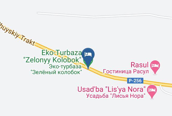 Ulagansky District - Eko Turbaza Zelonyy Kolobok Maps