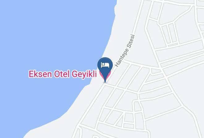 Ezine - Eksen Otel Geyikli Maps