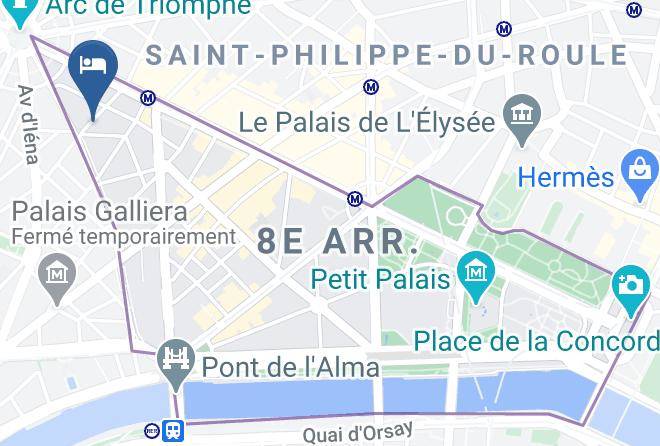Paris - Hotel Ekta Maps
