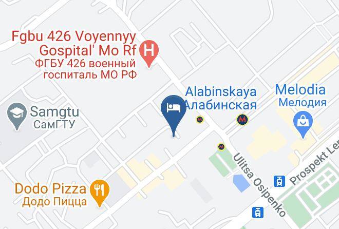 Samara - Ekvator Gostinitsa Maps