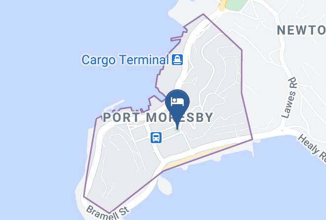 Port Moresby - Crown Hotel Port Moresby Maps