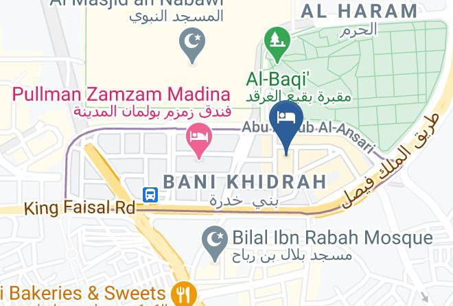 Medina - Elaf Al Nakheel Hotel Maps