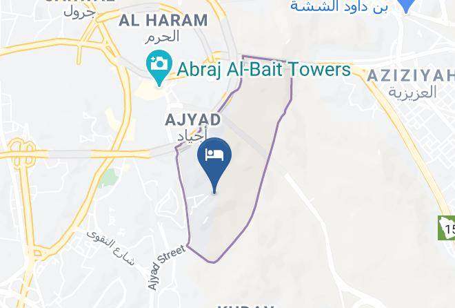 Mecca - Elaf Al Salam Hotel Maps