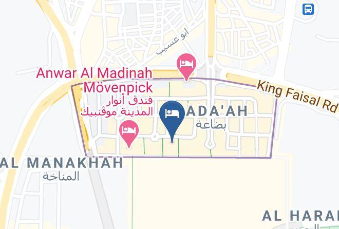 Medina - Elaf Grand Al Majeedi Hotel Maps