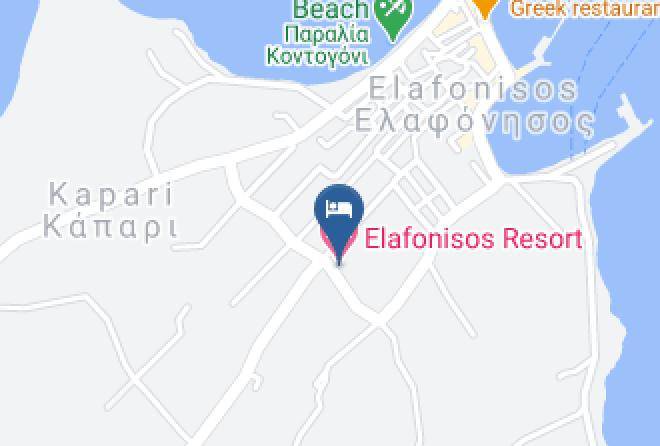Lakonia - Elafonisos Resort Maps