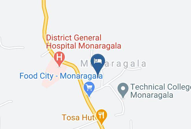 Badulla - Elaine's Hotel Maps