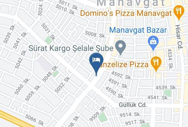 Manavgat - Elamir Resort Hotel Maps