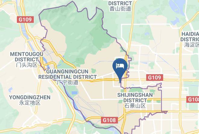 Shijingshan District - Elan Beijing Shijingshan Amusement Park Maps
