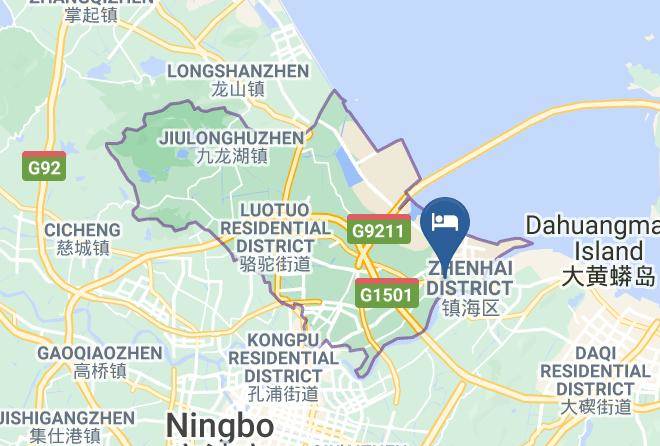 Ningbo - Elan Boutique Hotel Maps