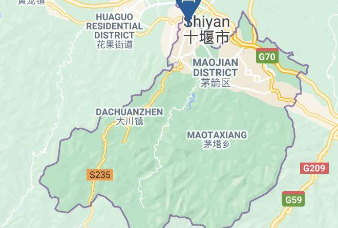 Shiyan - Elan Boutique Hotel Maps