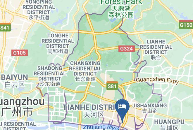 Guangzhou - Elan Hotel Guangzhou Dongpu Maps