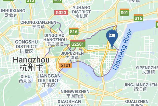 Hangzhou - Elan Hotel Maps
