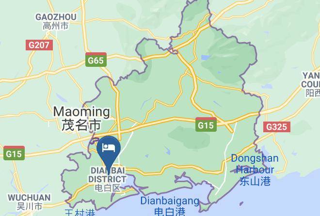 Elan Hotel Maoming Dianbai Map
