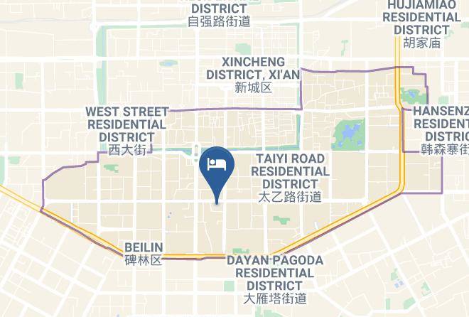 Xi An - Elan Hotel Maps
