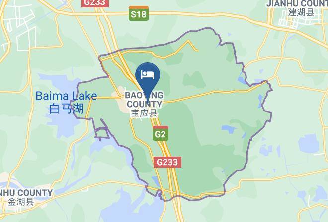 Yangzhou - Elan Hotel Yangzhou Baoying Bus Station Selected Maps