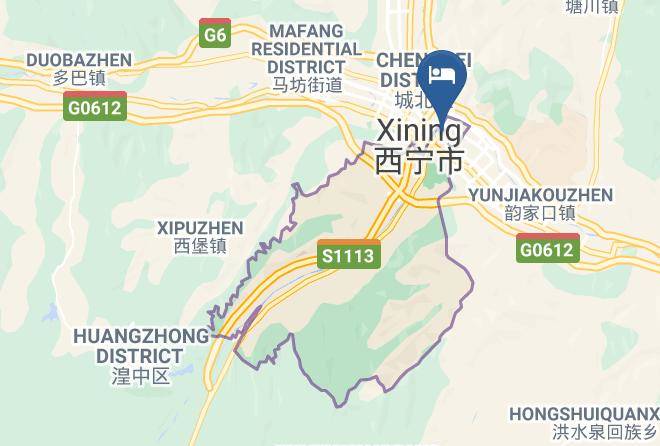 Xining - Elan Xining Wanfujing Central Maps