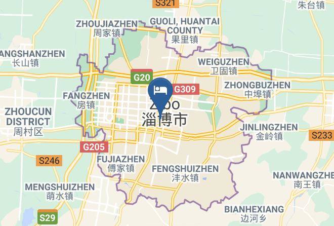 Zibo - Elan Zibo Wangfujing Pedestrian Street Maps