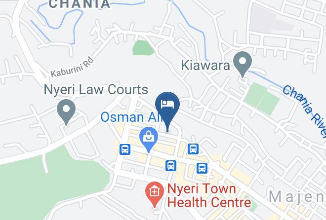 Nyeri - Eland Safari Hotel Maps