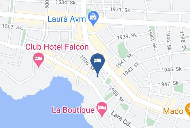 Muratpasa - Elanis Suites Hotel Maps