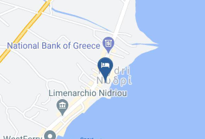 Levkas - Elati Beach Maps