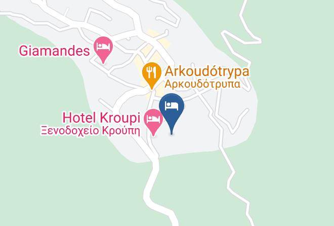 Trikala - Elati Resort Maps