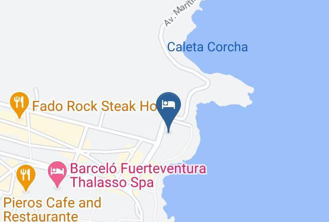 Las Palmas - Elba Castillo San Jorge & Antigua Suite Hotel Maps