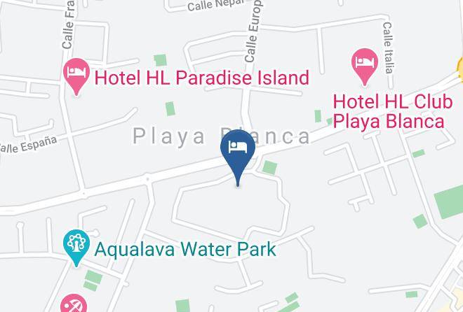 Las Palmas - Elba Lanzarote Royal Village Resort Maps