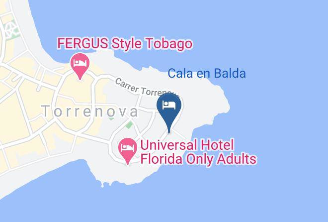 Elba Sunset Mallorca Thalasso Spa Map