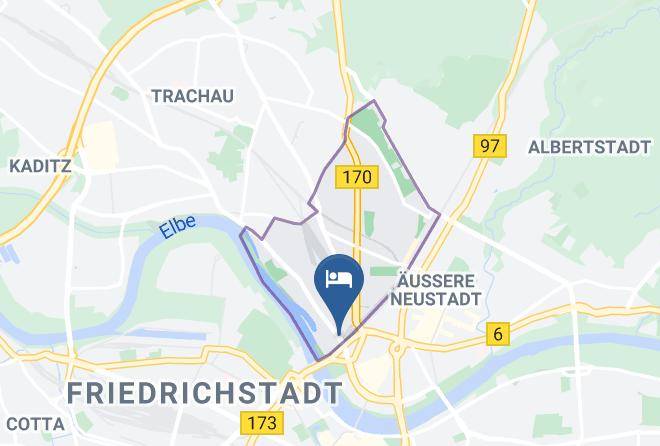 Dresden - Elbe's Hotel Cafe Bar Maps