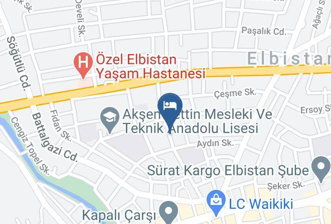 Elbistan - Elbistan Garden Hotel Maps