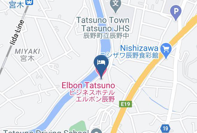Tatsuno Townkamiina District - Elbon Tatsuno Maps
