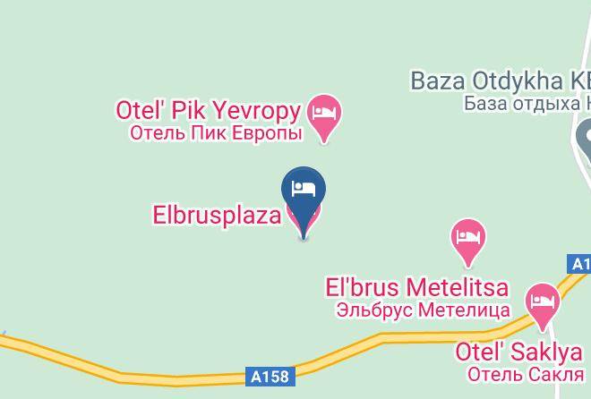 Elbrussky District - Elbrusplaza Hotel Maps