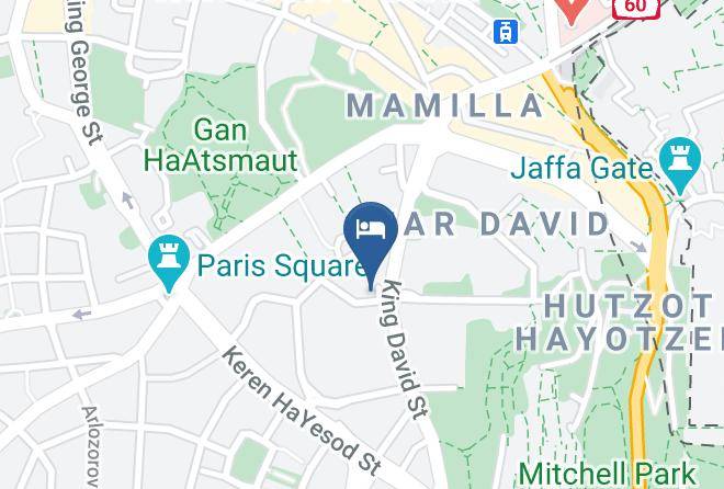 Jerusalem - Eldan Hotel Maps