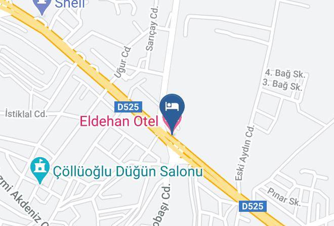 Milas - Eldehan Otel Maps