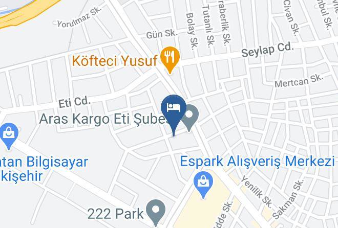 Tepebasi - Arwin Otel Maps
