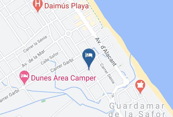 Valencia - Elder Daimus Beach Maps
