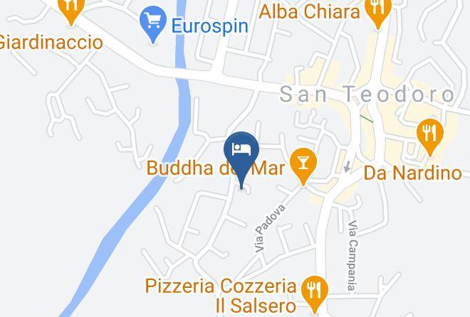 Sassari - B&b Eldivin Maps