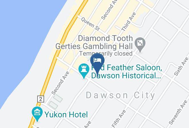 Dawson - Eldorado Hotel Maps