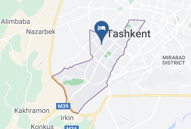 Tashkent - Eldorado Hotel Maps