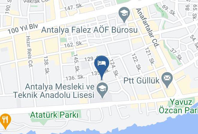 Muratpasa - Eldorado Otel Maps