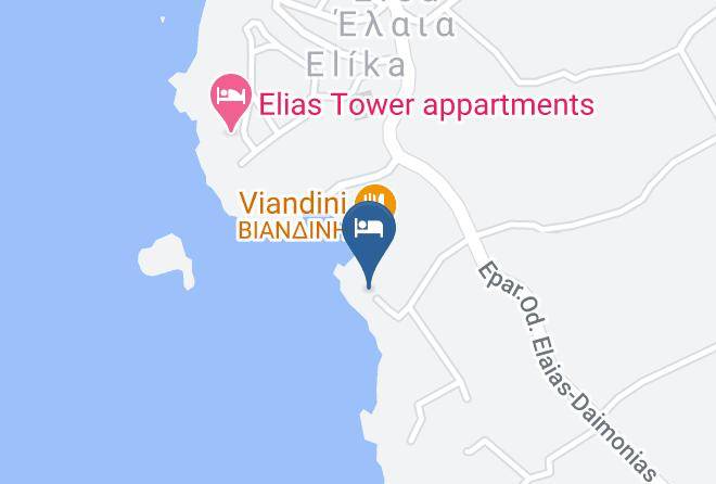 Elea Mare Hotel Map