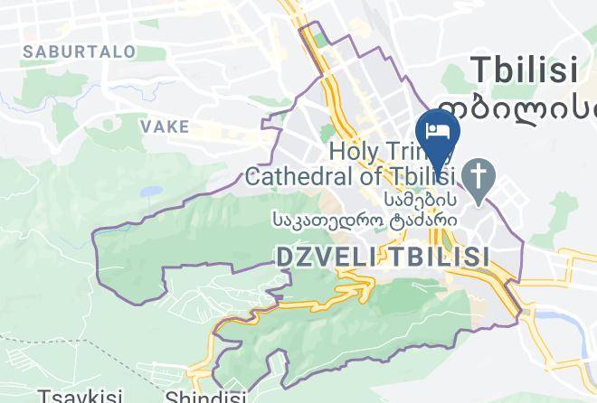 Tbilisi - Elea Old Tbilisi Hotel Maps