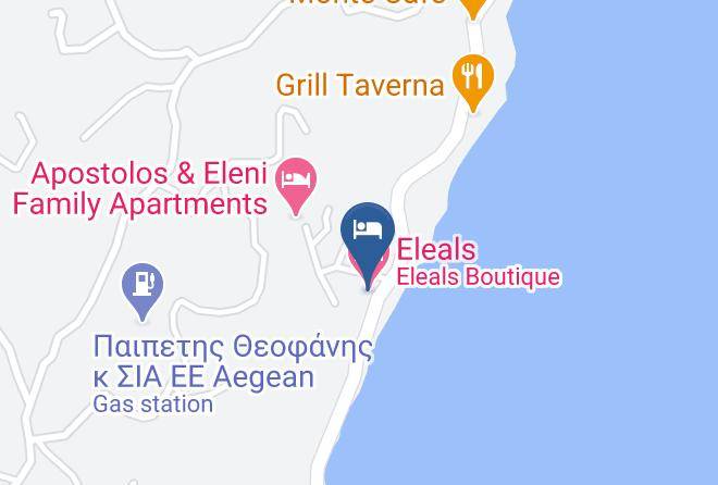 Kerkira - Eleals Hotel Maps