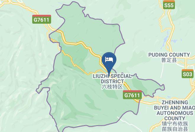 Liupanshui - Electric Power Hotel Maps