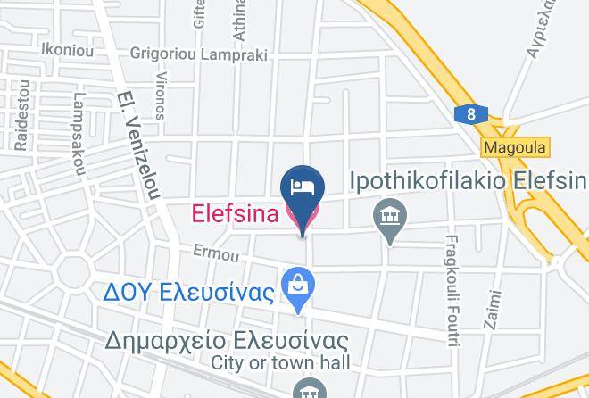 West Attica - Elefsina Hotel Maps